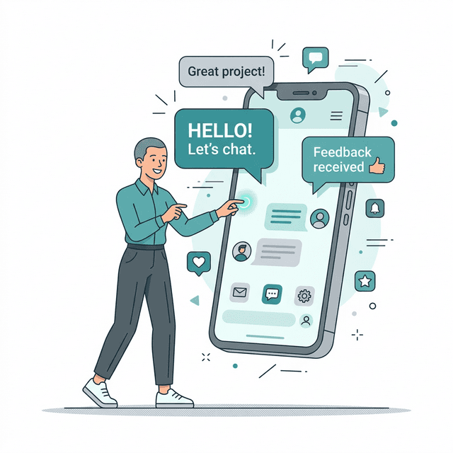 Contact Illustration