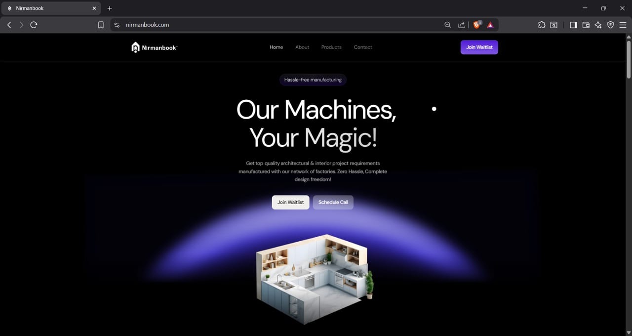 NirmanBook — PropTech project screenshot